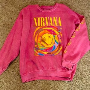 Oversized Graphic Sweatshirt - L/XL
